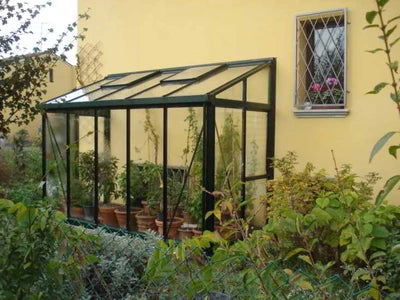 Lean-to greenhouse