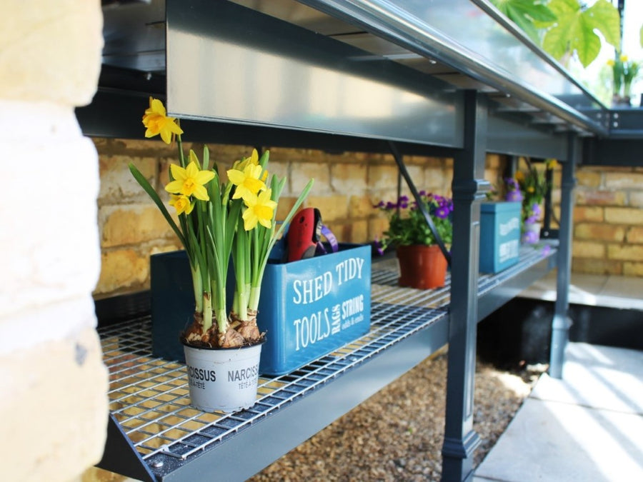 Gable under bench for the Sorrel Greenhouse