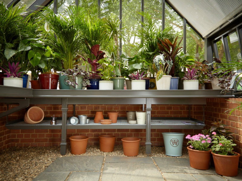 Gable under bench for the Coriander Greenhouse