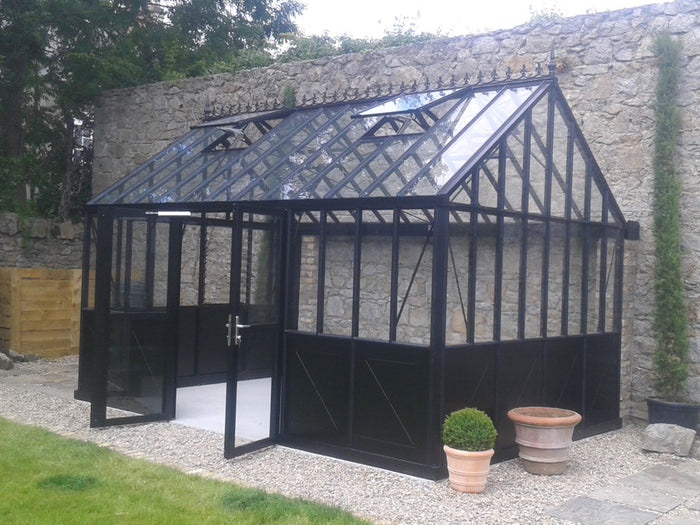 Alu Panelled greenhouse